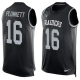 Nike Las Vegas Raiders #16 Jim Plunkett Black Team Color Men's Stitched NFL Limited Tank Top Jersey