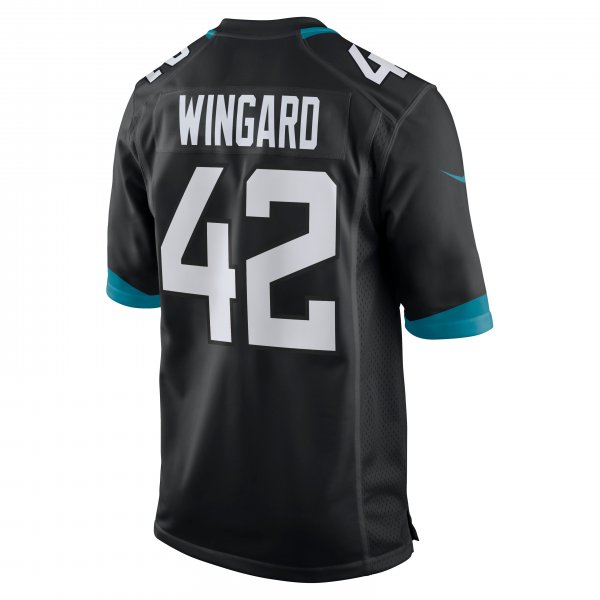 Men's Jacksonville Jaguars Andrew Wingard Nike Black Game Jersey