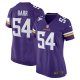 Women's Minnesota Vikings Anthony Barr Nike  Purple Team Game Jersey