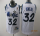 Men's Orlando Magic #32 Shaquille O'Neal Stitched White Throwback NBA Jersey