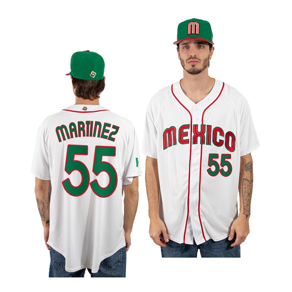 Mexico Baseball Adrian Martinez 2023 World Baseball Classic White Jersey