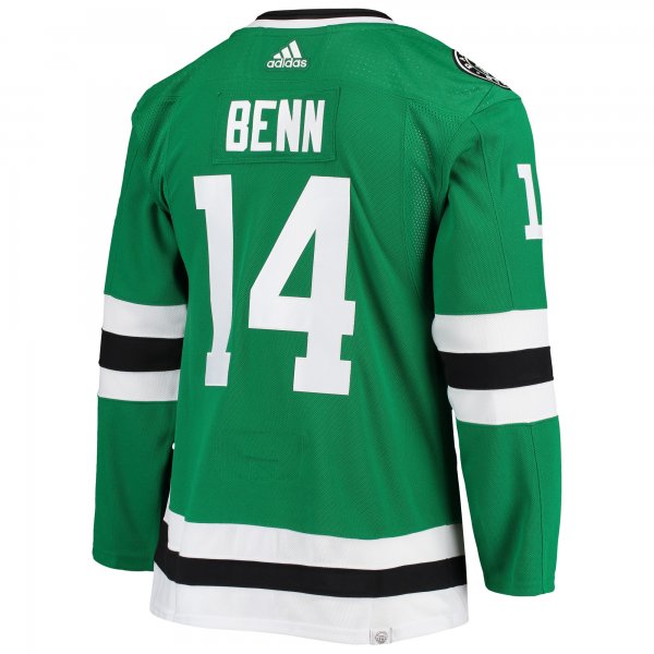 Men's Dallas Stars Jamie Benn adidas Kelly Green Home Primegreen Player Jersey