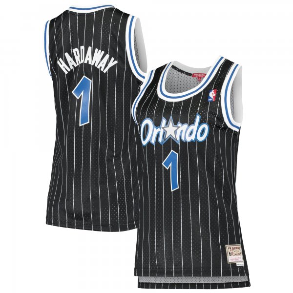 Women's Orlando Magic Penny Hardaway Mitchell & Ness Black 1994/95 Hardwood Classics Swingman Jersey