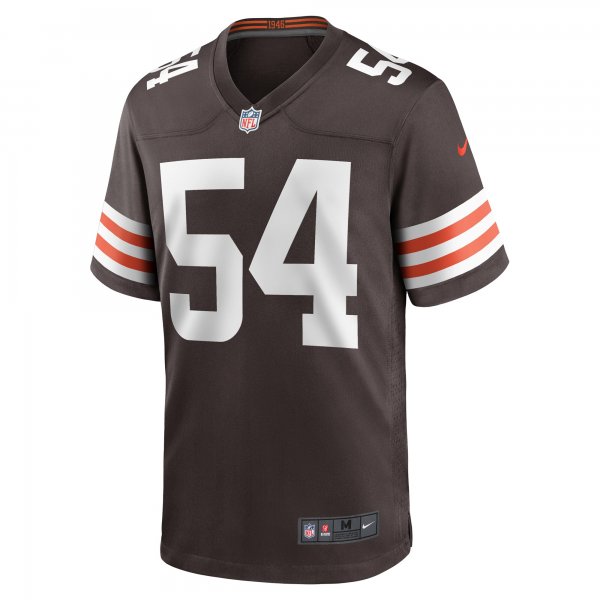 Men's Cleveland Browns Ogbonnia Okoronkwo Nike Brown Game Player Jersey