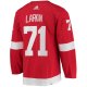 Men's Detroit Red Wings Dylan Larkin adidas Red Home Primegreen Player Jersey