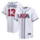 Men's USA Baseball Brice Turang Nike White 2026 World Baseball Classic Home Stadium Jersey