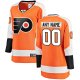 Women's Philadelphia Flyers Fanatics Orange Home Breakaway Custom Jersey