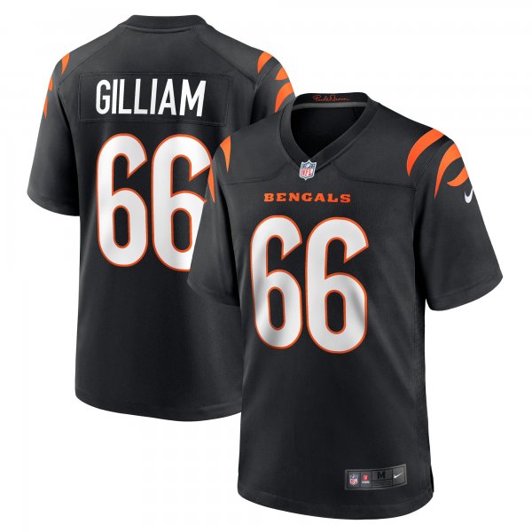 Men's Cincinnati Bengals Nate Gilliam Nike Black Game Player Jersey