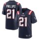 Men's New England Patriots Adrian Phillips Nike Navy Game Jersey