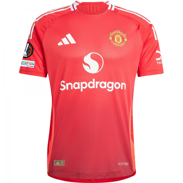 adidas Manchester United Lisandro Martinez Home Jersey w/ Europa League Patches 24/25 (MUFC Red/Bright Red)