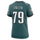 Women's Philadelphia Eagles Lecitus Smith Nike Midnight Green  Game Jersey