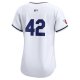 Women's Cleveland Guardians  Nike White 2024 Jackie Robinson Day Home Limited Jersey