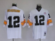 Men's Mitchell And Ness Pittsburgh Steelers #12 Terry Bradshaw White Stitched Throwback NFL Jersey