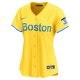 Women's Boston Red Sox Rafael Devers Nike Gold City Connect Limited Player Jersey