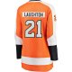 Women's Philadelphia Flyers Scott Laughton Fanatics Orange Breakaway Player Jersey