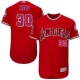 Los Angeles Angels #30 Nolan Ryan Red Flexbase Collection Stitched MLB Jersey