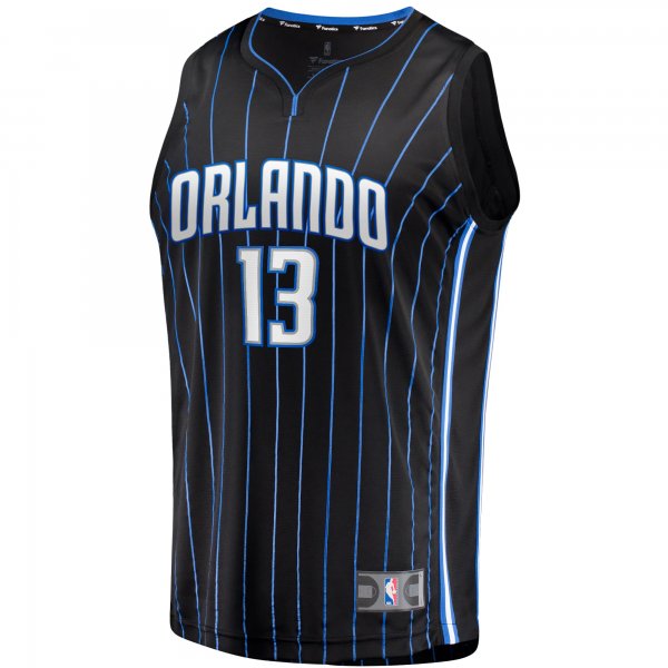 Men's Orlando Magic Jett Howard Fanatics Black  Fast Break Replica Jersey - Icon Edition