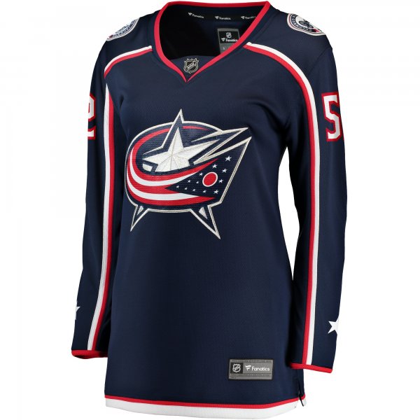 Women's Columbus Blue Jackets Emil Bemstrom Fanatics Navy Home Breakaway Player Jersey