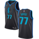 Men's Nike Dallas Mavericks #77 Luka Doncic Anthracite Swingman City Edition 2018/19 NBA Jersey