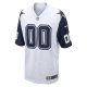 Men's Dallas Cowboys  Nike White Alternate Custom Game Jersey