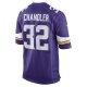 Men's Minnesota Vikings Ty Chandler Nike Purple Game Player Jersey