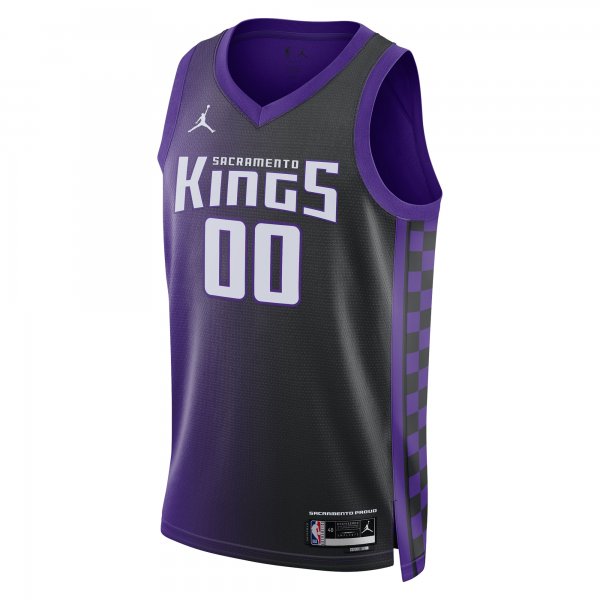 Unisex Sacramento Kings  Jordan Brand Purple Swingman Custom Jersey - Statement Edition