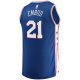 Youth Philadelphia 76ers Joel Embiid Fanatics Royal Fast Break Replica Player Jersey - Icon Edition