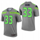 Seattle Seahawks #33 Jamal Adams Gray Inverted Legend Jersey