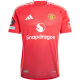 adidas Manchester United Tyrell Malacia Home Jersey w/ Europa League Patches 24/25 (MUFC Red/Bright Red)