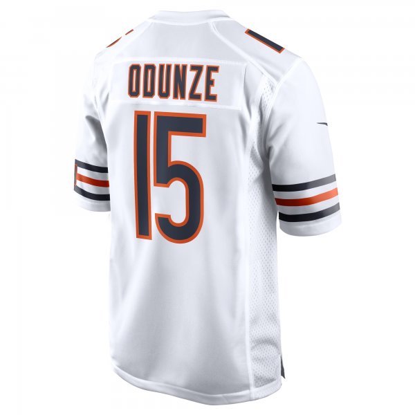 Men's Chicago Bears Rome Odunze Nike  White Game Jersey