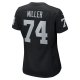 Women's Las Vegas Raiders Kolton Miller Nike Black Game Jersey