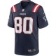 Men's New England Patriots Troy Brown Nike Navy Game Retired Player Jersey