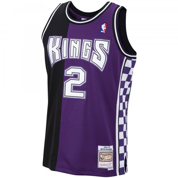 Men's Sacramento Kings Mitch Richmond Mitchell & Ness Purple 1994/95 Hardwood Classics Swingman Jersey