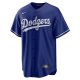 Men's Los Angeles Dodgers Clayton Kershaw Nike Royal Alternate Replica Player Name Jersey