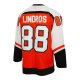 Men's Philadelphia Flyers Eric Lindros Mitchell & Ness Orange Captain Patch 1996/97 Blue Line Player Jersey