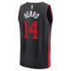 Men's Miami Heat Tyler Herro Fanatics Black Fast Break Jersey - City Edition