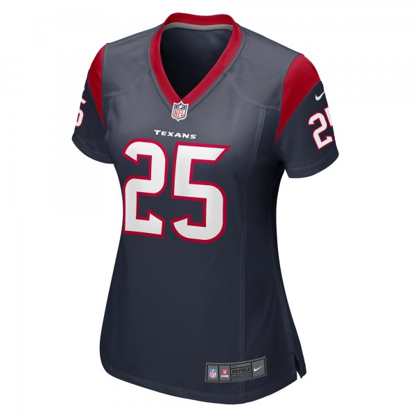 Women's Houston Texans Grayland Arnold Nike  Navy Team Game Jersey