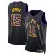 Men's Unisex Los Angeles Lakers #15 Austin Reaves Nike Black 2025/26 Swingman City Edition Jersey