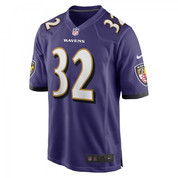 Men's Baltimore Ravens Marcus Williams Nike Purple Player Game Jersey