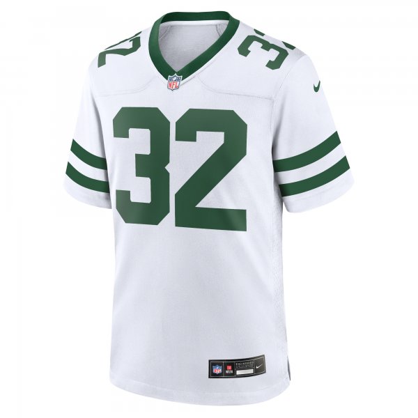 Men's New York Jets Michael Carter Nike Legacy White Game Jersey