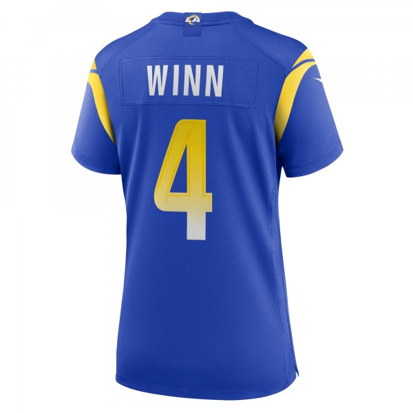 Women's Los Angeles Rams Dresser Winn Nike  Royal Team Game Jersey