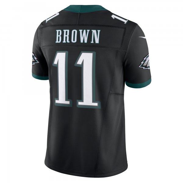 Men's Philadelphia Eagles A.J. Brown Nike Black Alternate Vapor F.U.S.E. Limited Jersey