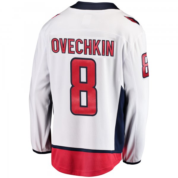 Men's Washington Capitals Alexander Ovechkin Fanatics White Breakaway Player Jersey