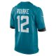 Men's Jacksonville Jaguars Nathan Rourke Nike  Teal Team Game Jersey