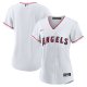 Women's Los Angeles Angels Nike White Home Replica Team Jersey