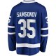 Men's Toronto Maple Leafs Ilya Samsonov Fanatics Blue Home Breakaway Player Jersey