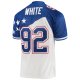 Men's NFC Reggie White Mitchell & Ness White/Blue 1995 Pro Bowl Jersey