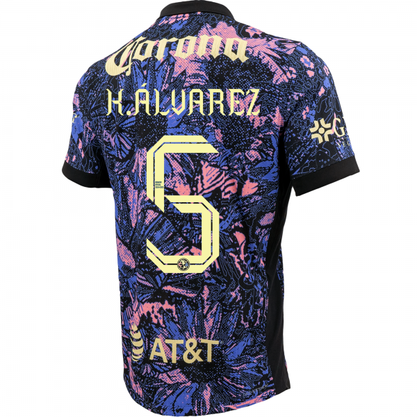 Nike Club America Kevin Álvarez Third Jersey 24/25 (Purple)