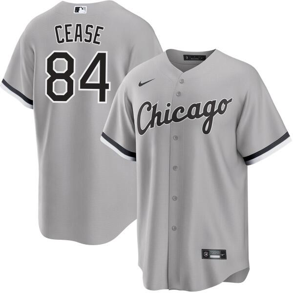 Men's Chicago White Sox #84 Dylan Cease Road Nike Jersey