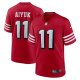 Men's San Francisco 49ers Brandon Aiyuk Nike Scarlet Alternate Game Jersey